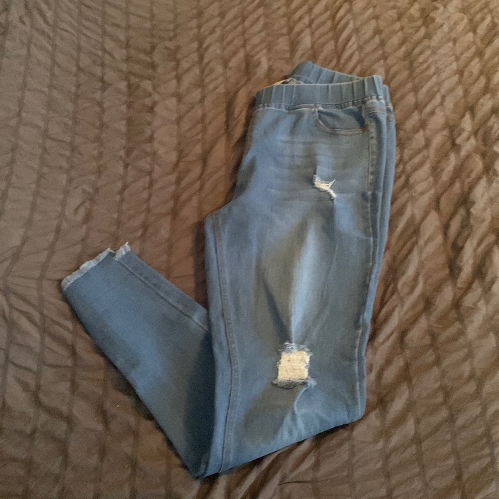 Junior Jvini Rugged Jeans, Stright Leg, Large
